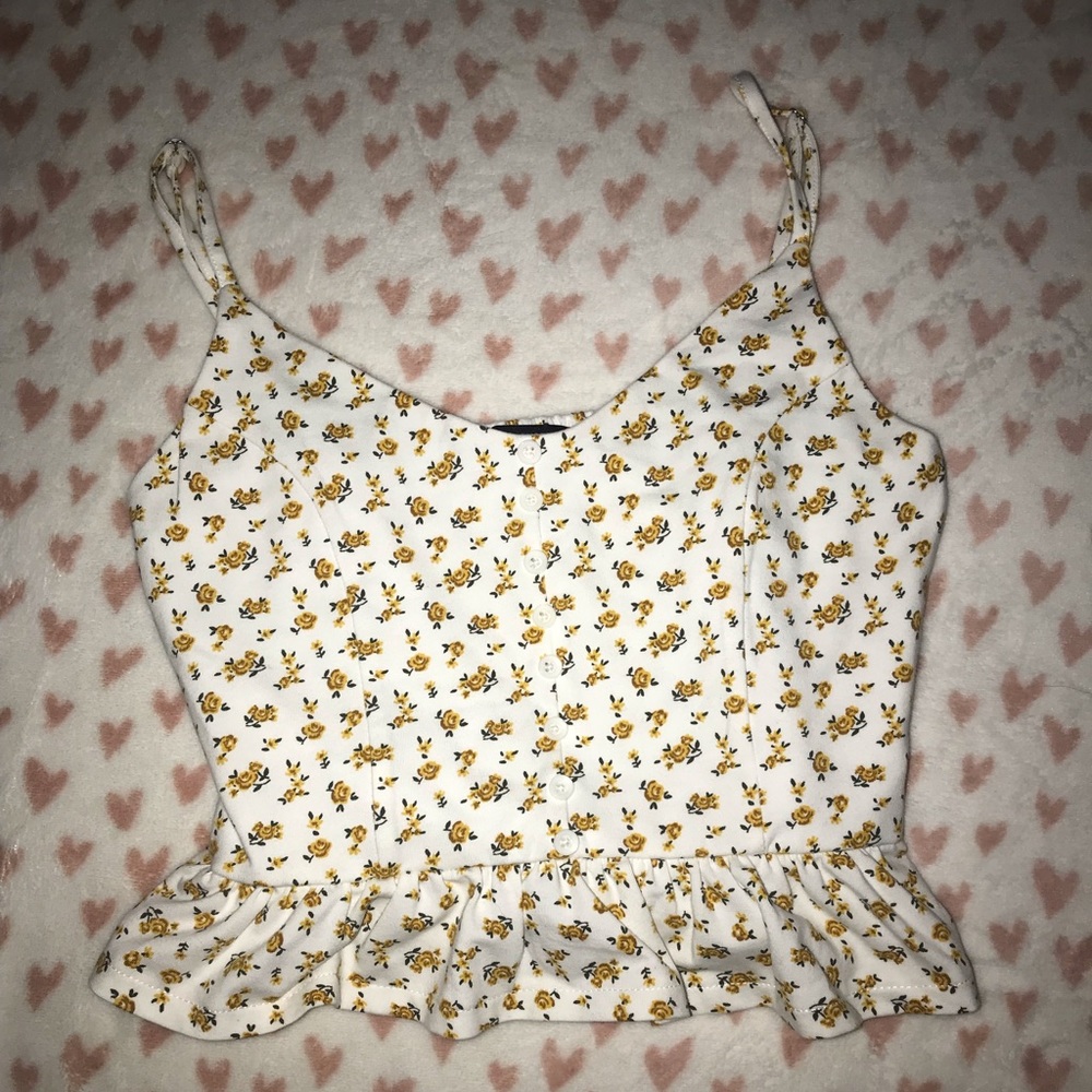 cute floral tank